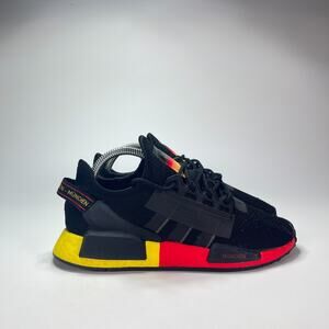 ADIDAS NMD R1 V2 United By Sneakers Munich FY6630 Black Red Yellow Men's Size 7